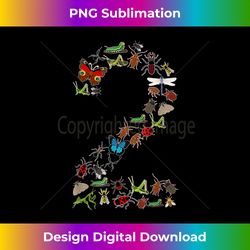 Types Of Insects Bug 2nd Birthday Boy Kids Born In - High-Resolution PNG Sublimation File