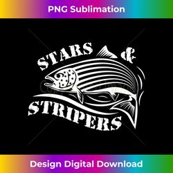 Stars & Stripers Funny Fishing Lover Gift - Instant Sublimation Digital Download
