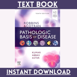 Complete Robbins Cotran Pathologic Basis of Disease (Robbins Pathology) 10th Edition PDF | Instant Download