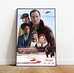Fargo Poster, Canvas Wall Art, Rolled Canvas Print, Canvas Wall Print, TV Show Poster