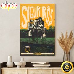 Sigur Ros Seattle August 24, 2023 Poster Canvas
