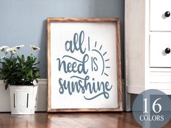 All You Need Is Sunshine, Outdoor Life, Home Decor, Fun Home Decor, Get Outside, Nature Lover, Happiness Sign, Sunny Day