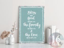 Bless The Food, Farmhouse Dining Room, Country Dining Room, Dining Room Sign, Dining Decor, The Family Beside Us, The Lo