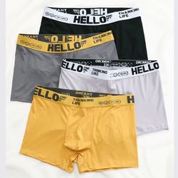 FINETOO 1PCS Sexy Men Underwear Briefs Bikini Trunks Shorts Underpants Man Briefs Thread Cotton Panties Slip Gay Underwe