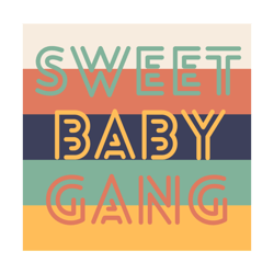 CRO Distressed Crypto Coin ImageSweet Baby Gang Classic