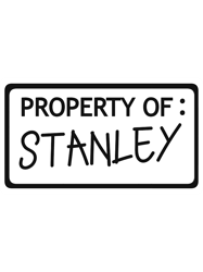 Written Property of Stanley white backgroundThe Stanley Parable