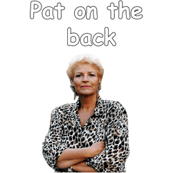 Pat on the back Eastenders