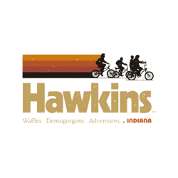 Visit Hawkins Indiana Vintage 80s TV Series