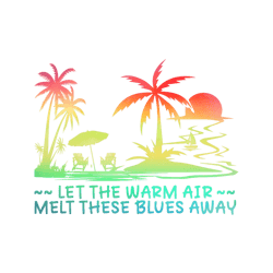 Melt These Blues Away Beer in Mexico Fitted Scoop