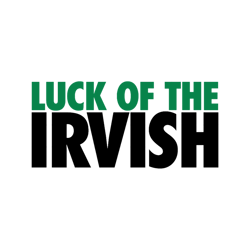 Luck of the Irvish GreenBlack