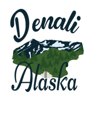 Denali, Alaska, Denali Sweat, Denali Gift, Alaska Souvenir, by DAM Creative,