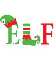 Grandma Elf Matching Family Christmas Pajama