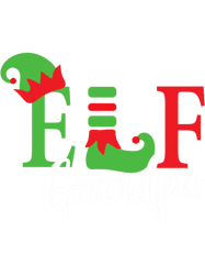 Grandpa Elf Matching Family Christmas Pajama