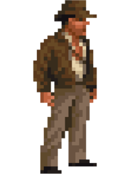 Indy from the Fate of Atlantis