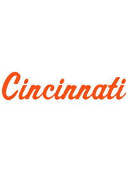Cincinnati Bengals Cincinnati Script(1)