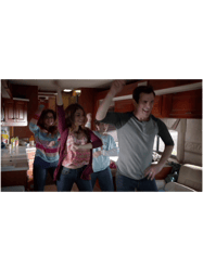 Dunphy family dancing Modern Family