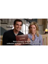Phil Dunphy Philsosophy quote Modern Family