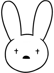 bad bunny baby (white)