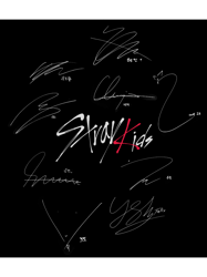 Stray Kids ot9 - Signatures (black)