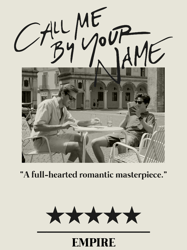 Call Me By Your Name Graphic