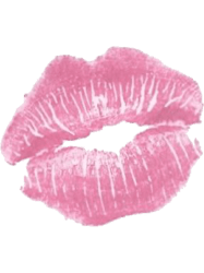 pink aesthetic y2k kiss