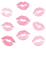 Pink Coquette Kisses