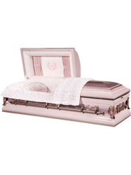 pink girlboss casket Long