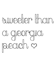 Sweeter Than a Georgia Peach