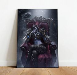 World of Warcraft Game Poster, Canvas Wall Art, Rolled Canvas Print, Canvas Wall Print, Game Poster-3