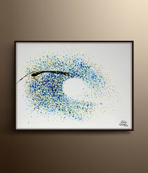 Abstract 40 Wave Painting By Koby Feldmos