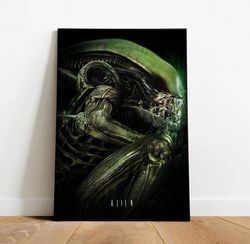 Alien Poster, Canvas Wall Art, Rolled Canvas Print, Canvas Wall Print, Movie Poster-1