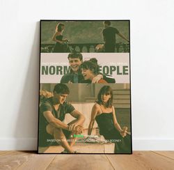 Normal People Poster, Canvas Wall Art, Rolled Canvas Print, Canvas Wall Print, TV Show Poster-1