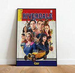 Riverdale Poster, Canvas Wall Art, Rolled Canvas Print, Canvas Wall Print, TV Show Poster-1