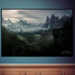 The Legend of Zelda Poster, Canvas Wall Art, Rolled Canvas Print, Canvas Wall Print, Game Poster