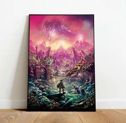 The Outer Worlds Poster, Canvas Wall Art, Rolled Canvas Print, Canvas Wall Print, Game Poster