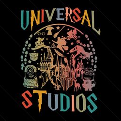 Vintage Disney Universal Studios SVG File Cricut