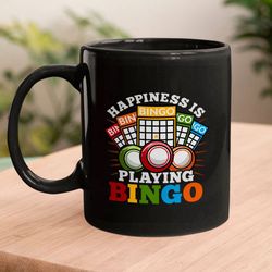 Bingo Mugs, Coffee Mug 11oz