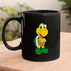 Cute KoopaTroopa Mugs, Super Mario Turlle Mugs Coffee Mug 11oz