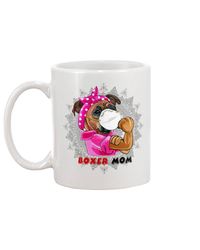 Gift Boxer Mom Mug White 11Oz