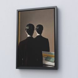 Rene Magritte Canvas, Not to be Reproduced Poster, Rene Magritte Rolled Canvas, Rene Magritte Exhibition Print, Ready to