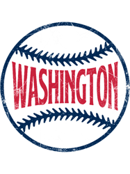 Washington Retro BaseballRed