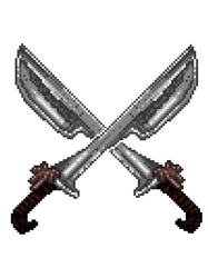 Pixel Nordic Carved SwordsScrolls Fantasy RPG