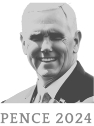 Mike Pence 2024 (grey color)