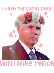 Mike Pence Flower Crown Edit