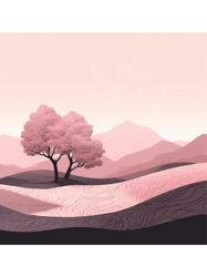 pinkshades landscape art 4