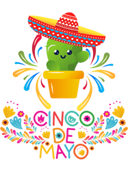 Cinco De Mayo Lets Fiesta ,nacho cactus cinco de mayo boys girls and kids