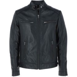 Handmade cow leather mens jacket in Black color. Fashion leather jacket, Pure Leather Jacket.