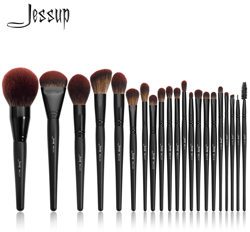 Jessup makeup brush set, 3-21 pcs