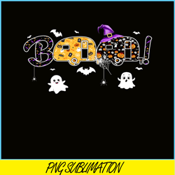 Boo And Camper Van PNG Camper Costume PNG Halloween And Camp PNG