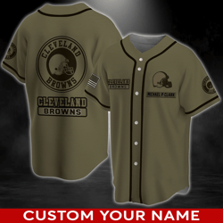 Personalize Browns Baseball Jersey Shirt